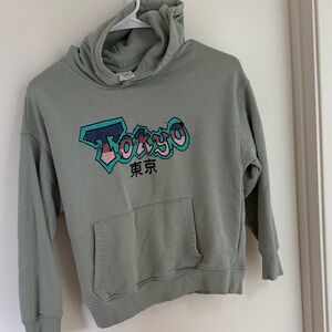 Zara Sage Green Hoodie Size 10